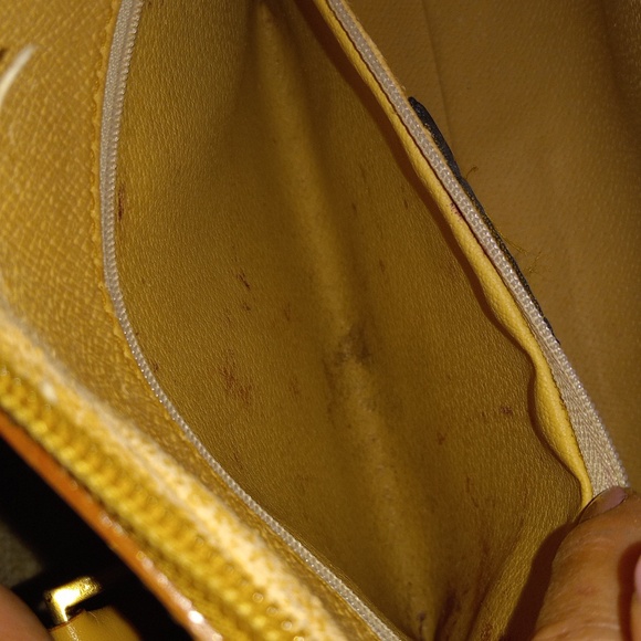 Chanteclaire Leather hand Bag Made in Italy retro bag great...